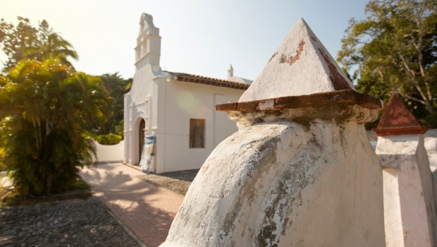 Ermita del Rosario en Veracruz México
