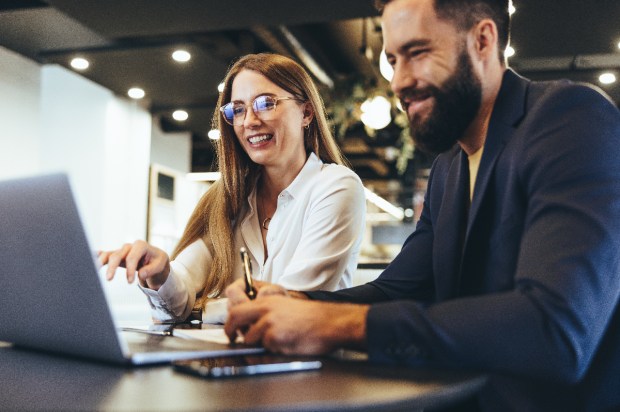 man-woman-business-office-