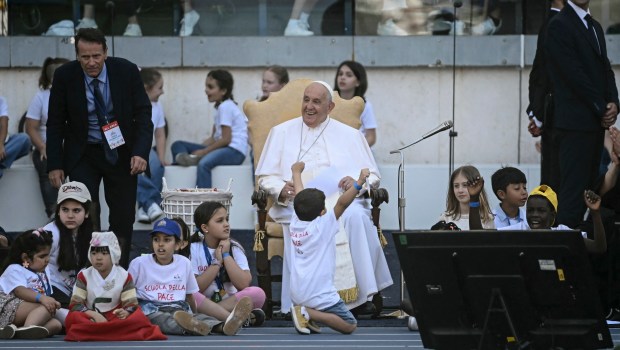 ITALY-VATICAN-RELIGION-POPE-WORLDS-CHILDREN-DAY
