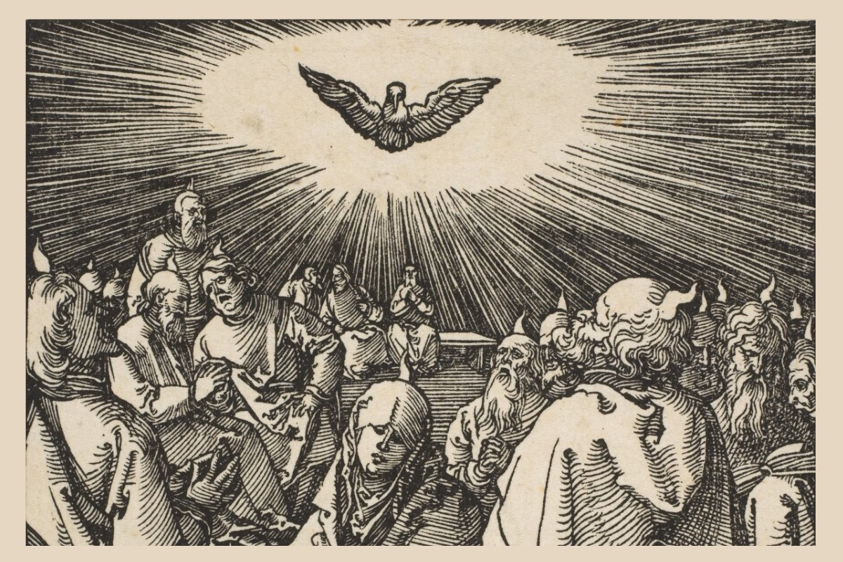 "Pentecost" by Albrecht Dürer, c.1510 (Detail)