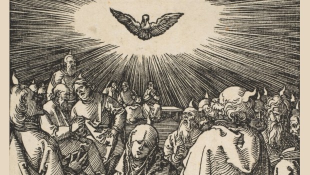 "Pentecost" by Albrecht Dürer, c.1510 (Detail)