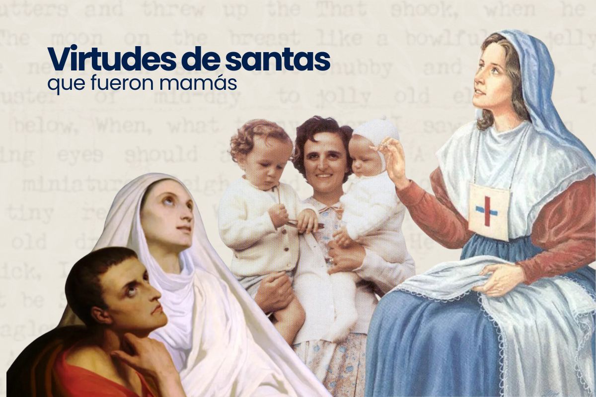 Cover virtudes de santas que fueron madres
