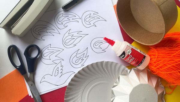 pentecostés manualidad para niños