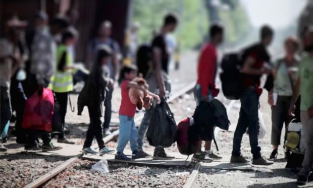 refugiados migrantes