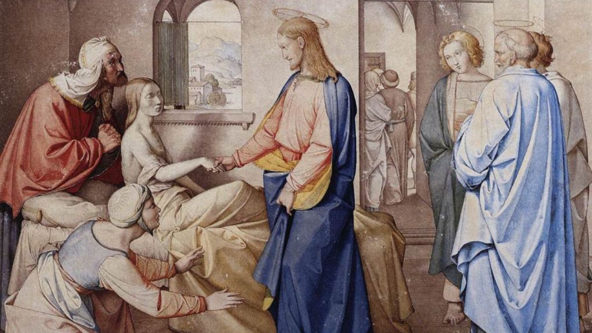 Evangelio Jesús resucita a la Hija de Jairo