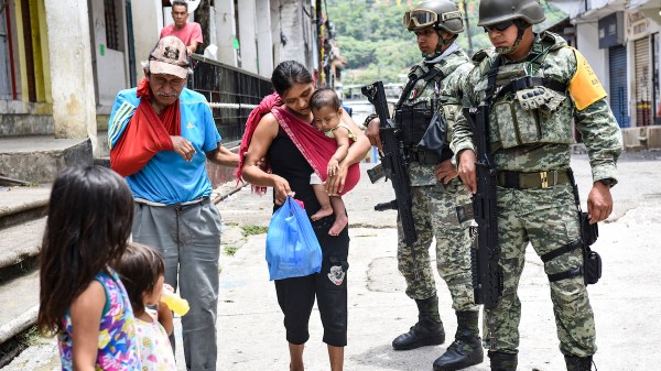 Violencia del crímen organizado en Chiapas obliga al desplazamiento. El obispo jaime calderón calderon emite un mensaje