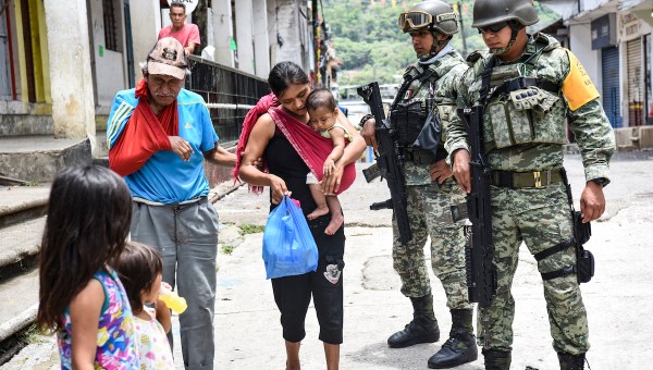Violencia del crímen organizado en Chiapas obliga al desplazamiento. El obispo jaime calderón calderon emite un mensaje