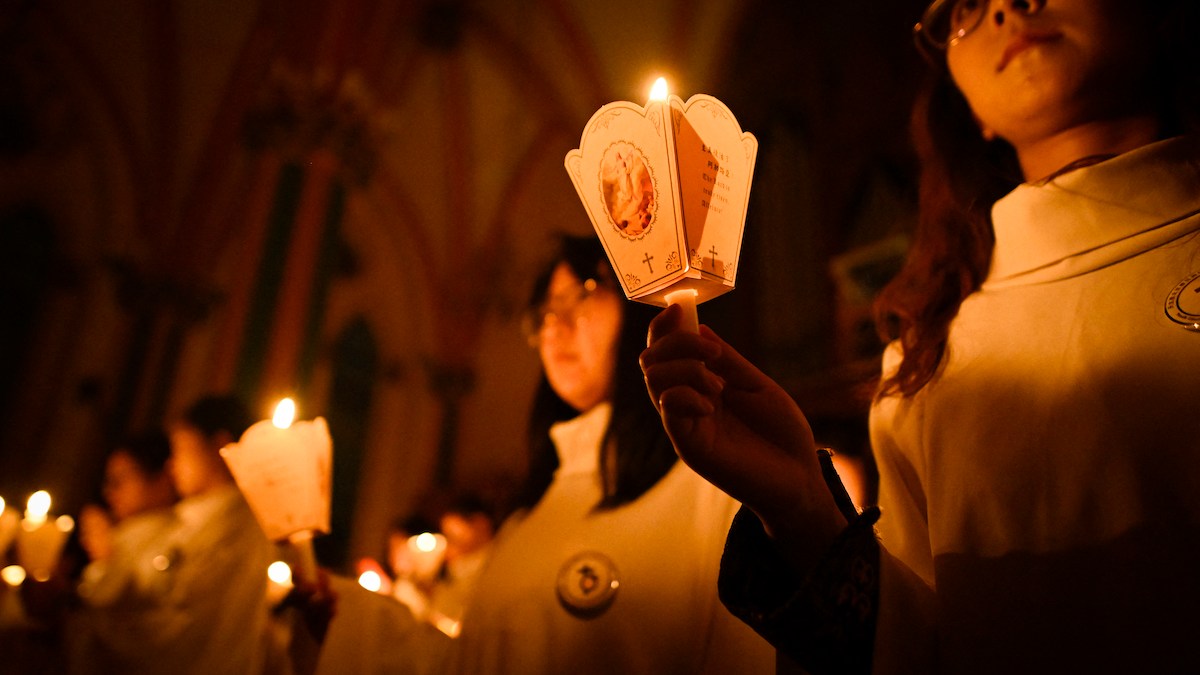 EASTER VIGIL IN BEIJING
