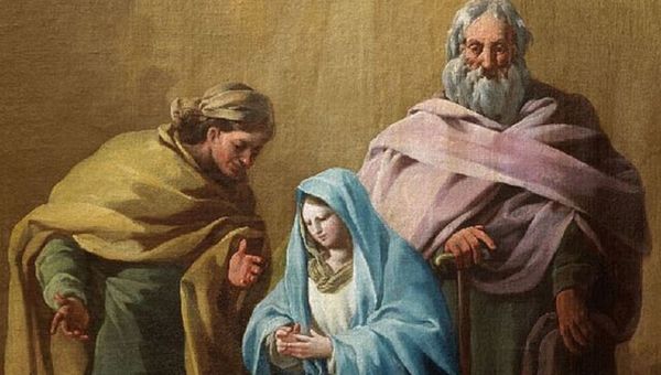 San Joaquín y santa Ana - Saint Joachim and saint Anne