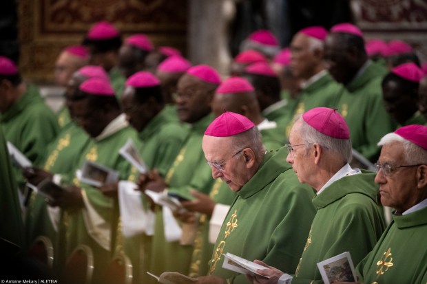 Pope Francis closing mass Synod of Bishops 2024 at St Peter's basilica