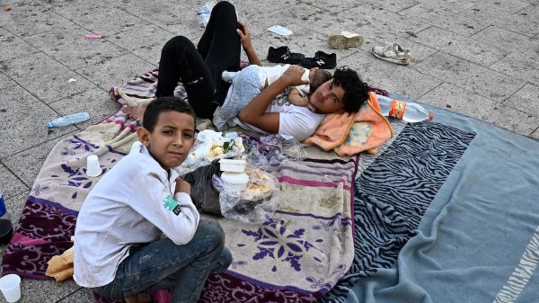 Lebanon war children displaced refugees