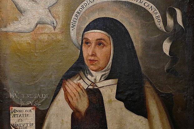 Portrait of St. Theresa of Avila by Juan de la Miseria