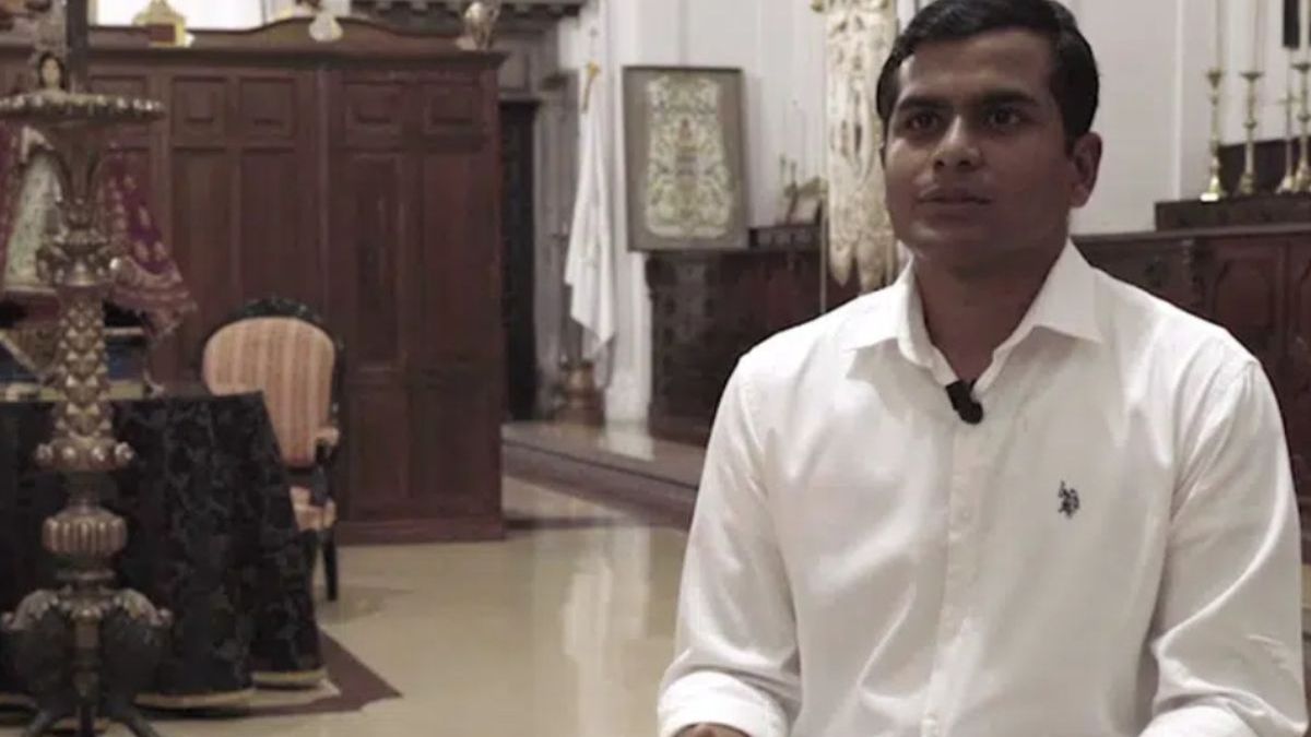 Nithin, único seminarista de rito siro-malabar en España