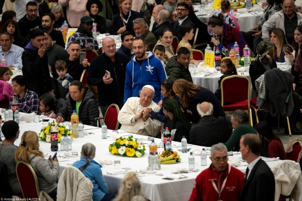 VATICAN-POPE-WORLD-POOR-DAY
