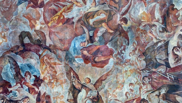 Glory of the Holy Trinity Fresco