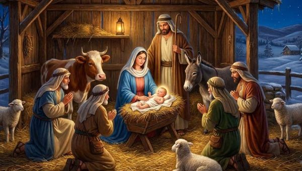 Navidad, familia, católica, ateo, misa