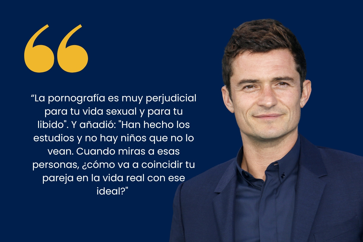 Orlando Bloom contra la pornografía