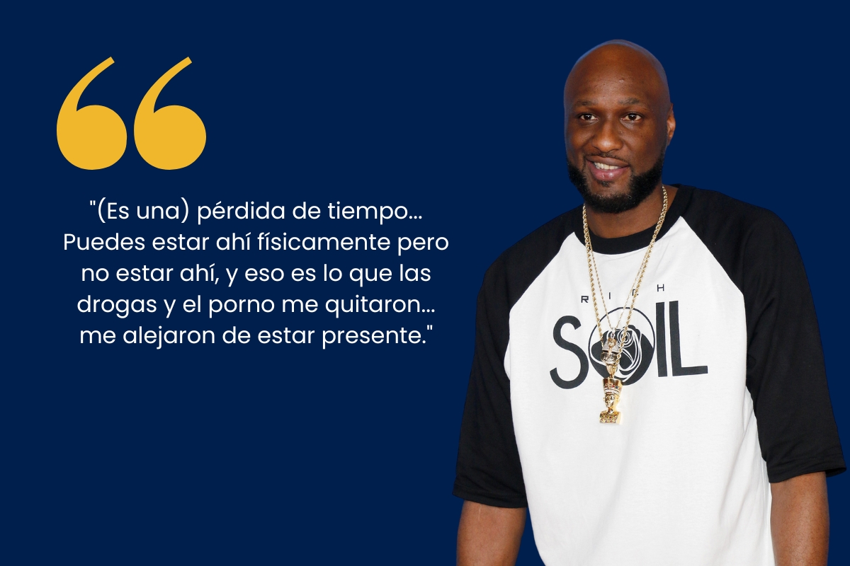 Lamar Odom en contra de la pornografía