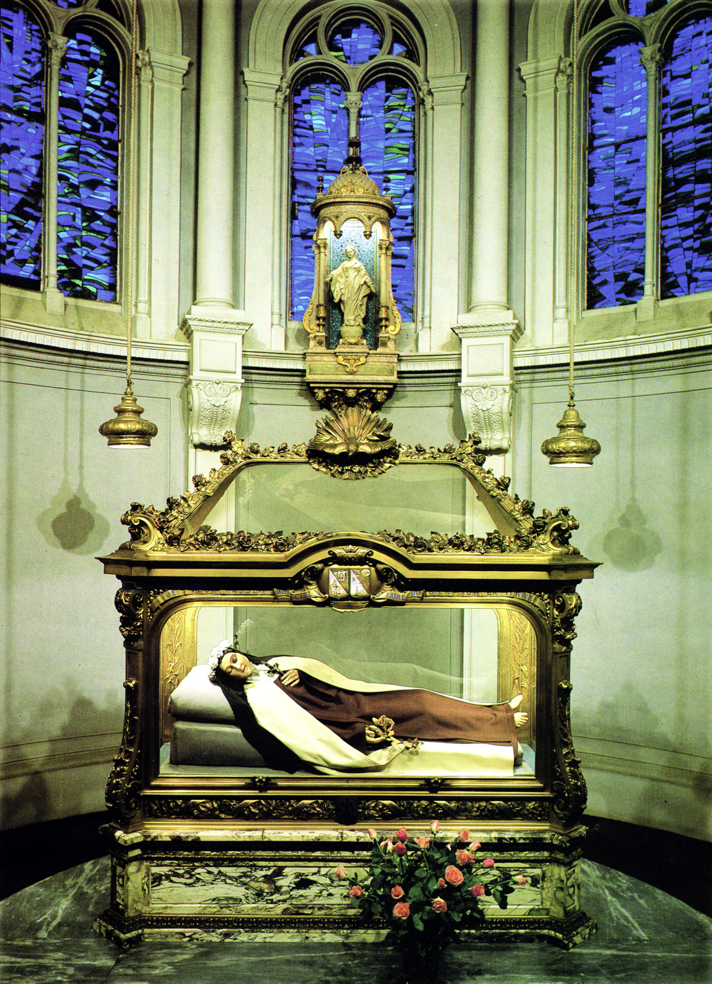 SLIDE 10 - Visiting St. Therese in Lisieux