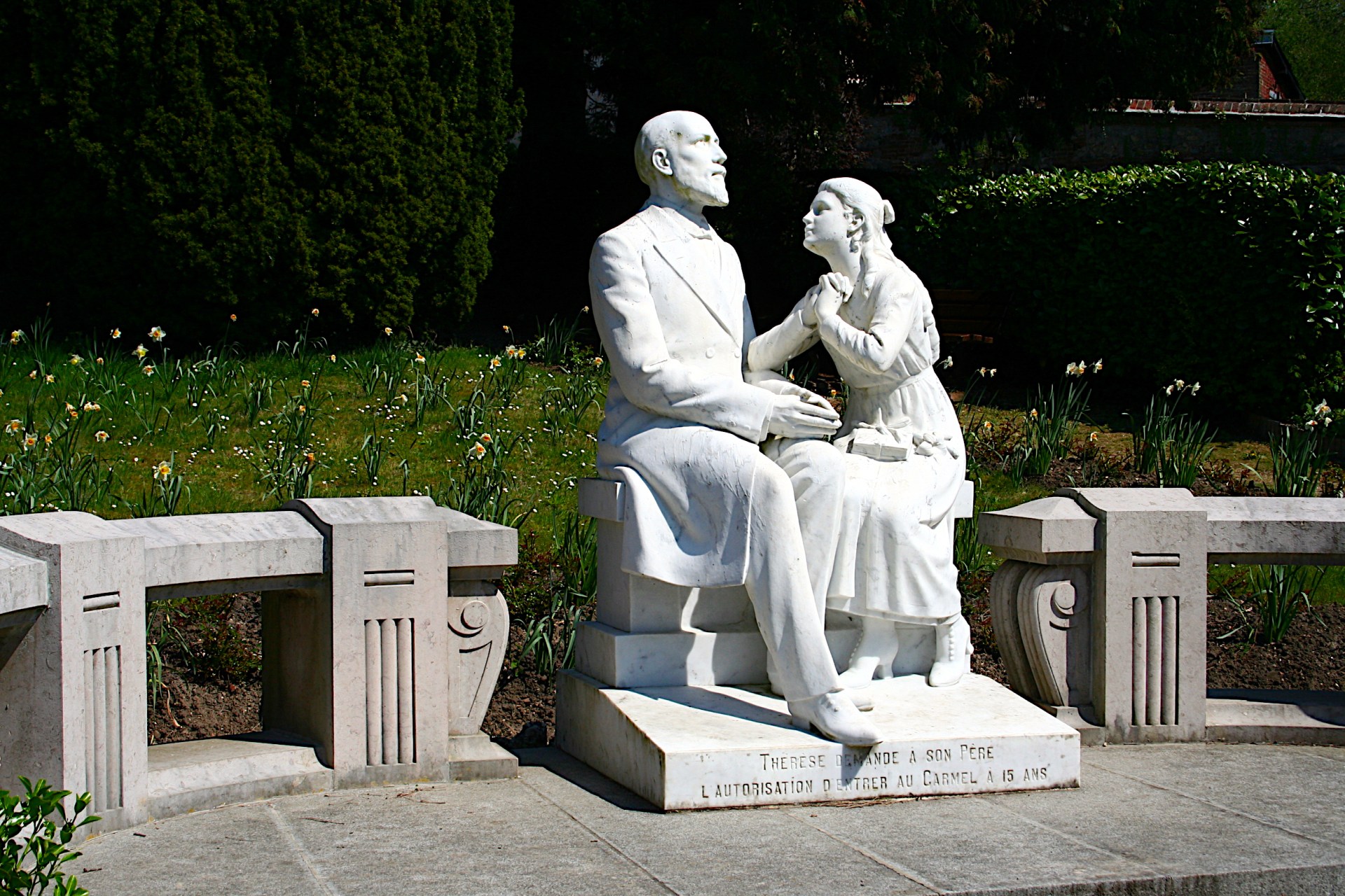 SLIDE 5 - Visiting St. Therese in Lisieux