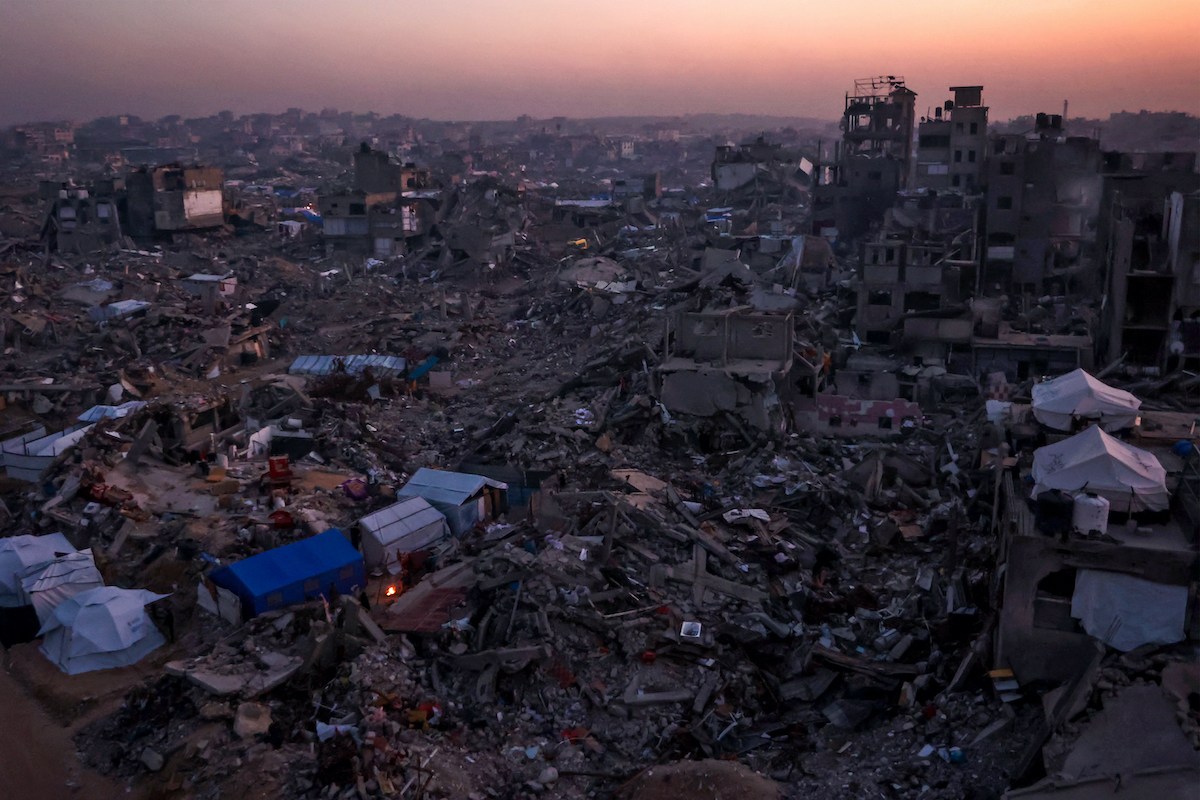 Destruction in Gaza Strip