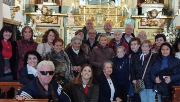 plan Ruth en Madrid. Voluntarios visitan a personas de la tercera edad