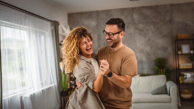 Happy couple