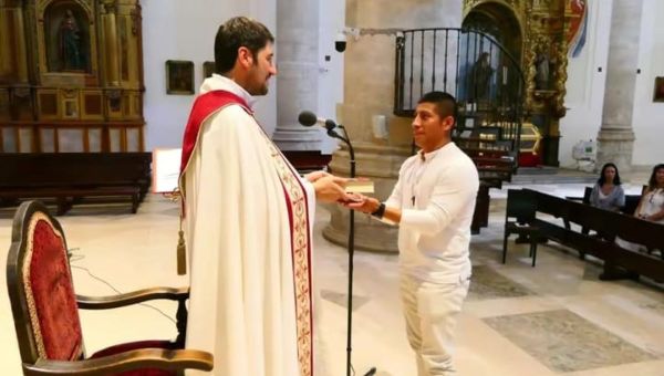 catecúmenos que recibirán el bautismo en Pascua