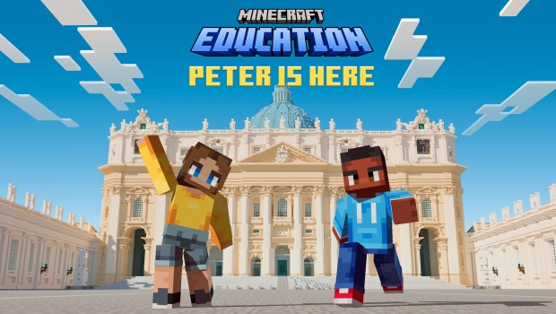 Peter is Here: AI for Cultural Heritage Minecraft - Microsoft’s Minecraft Education in collaboration with St. Peter’s Basilica