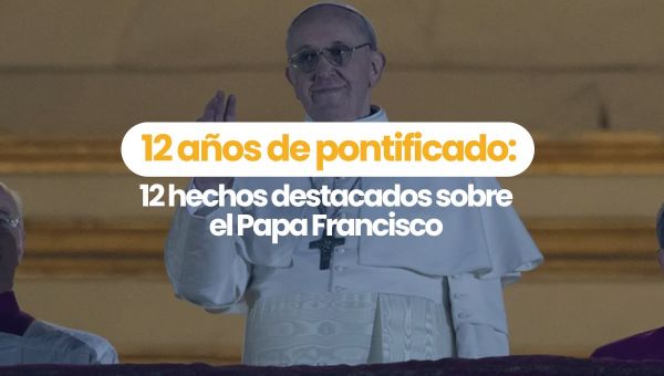 Corner Item Image - (VIDEO) 12 años de pontificado: 12 hechos destacados sobre el Papa Francisco