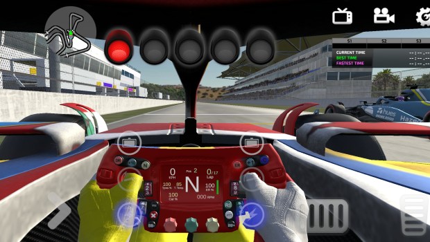 The Car interior.