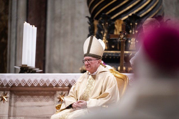 mass for the 20th Anniversary of the death of John Paul II at Saint Peter's Basilica in Vatican City on April 2, 2025.