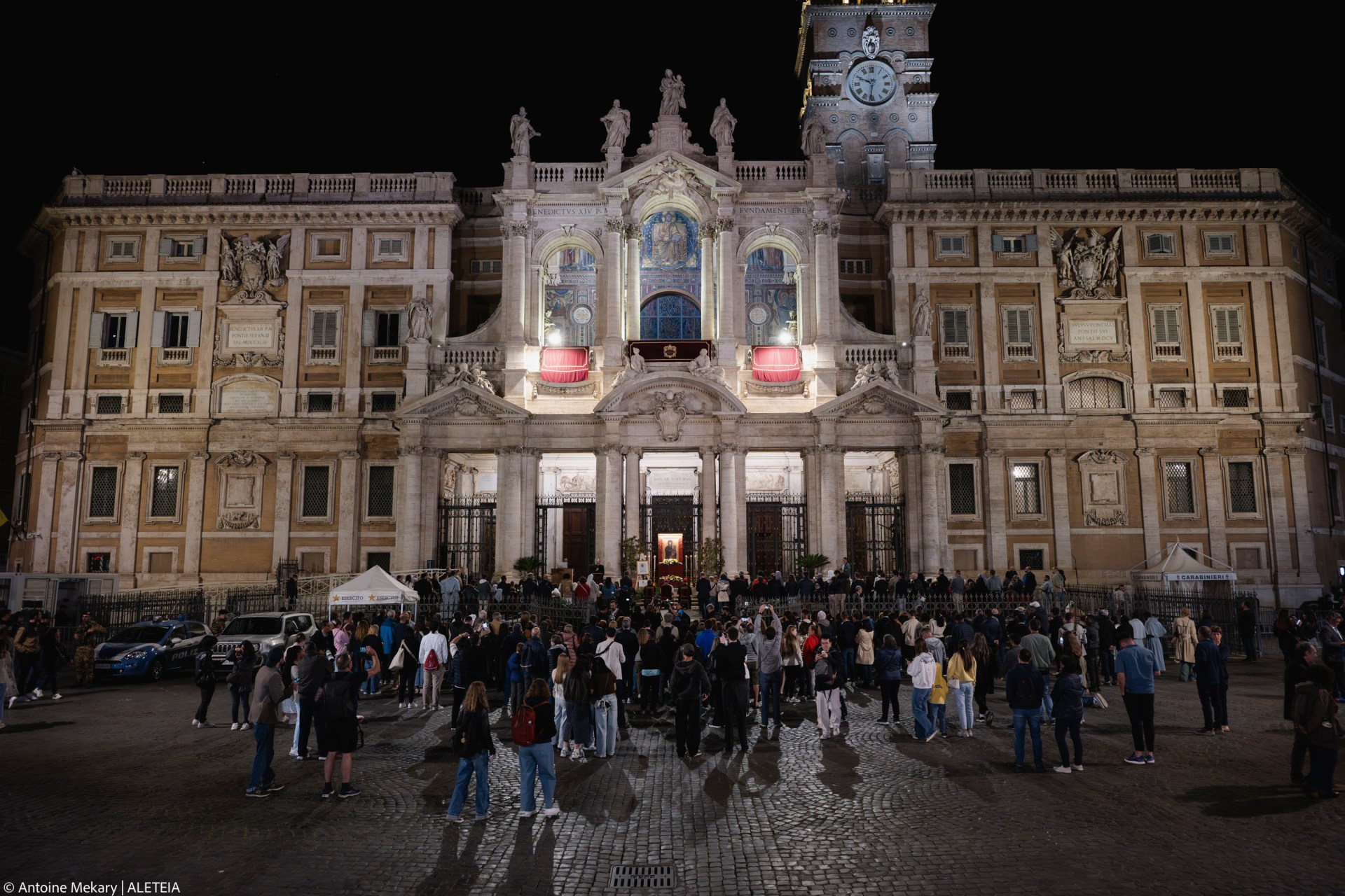 POPE FRANCIS ROSARY PRAYER SANTA MARIA MAGGIORE