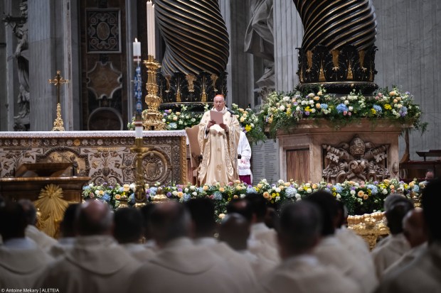 VATICAN-EASTER-VIGIL-2025