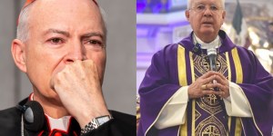 Los dos cardenales mexicanos que votarán en el cónclave