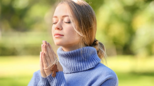 praying