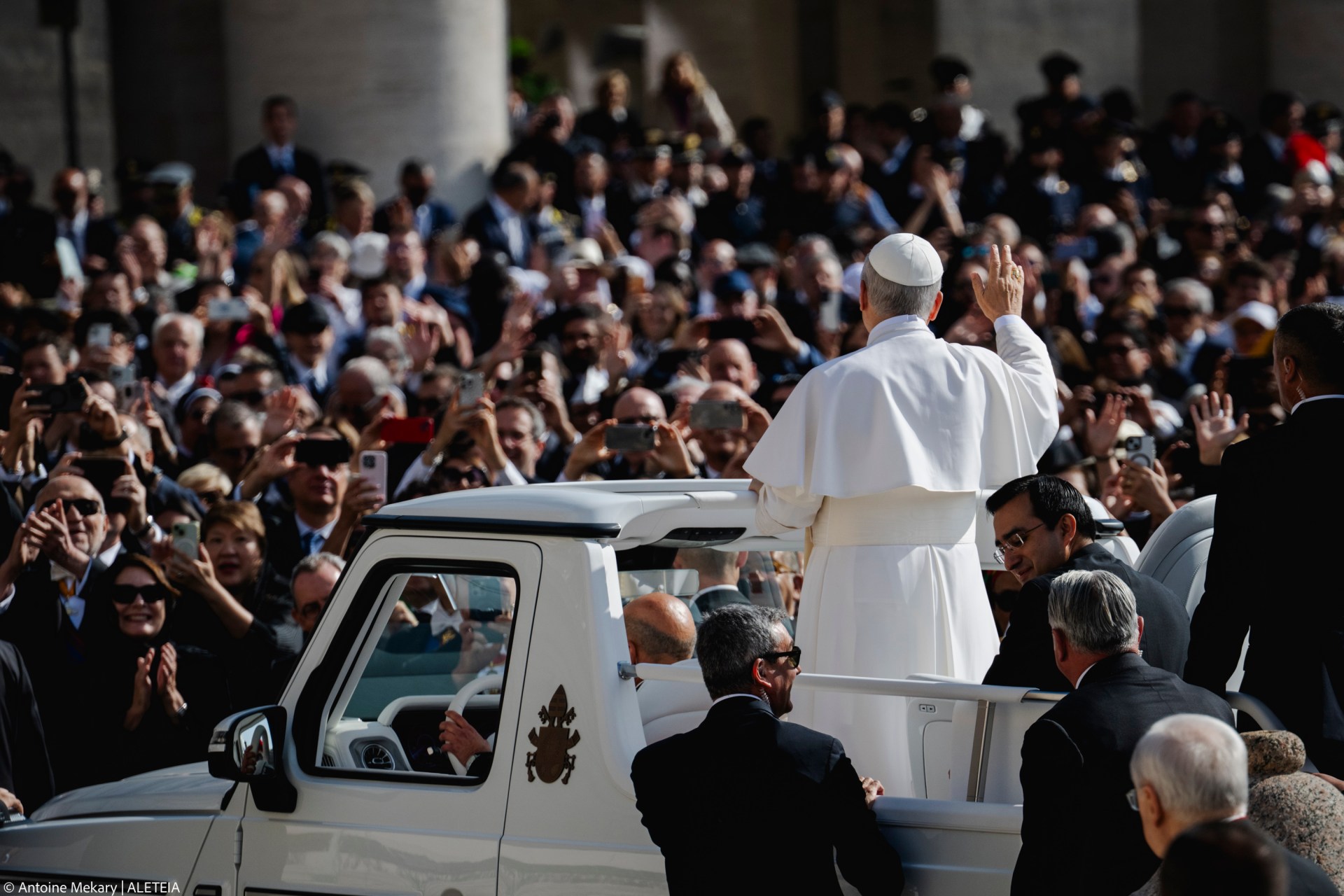 Holy Mass for the Beginning of the Pontificate of Pope Leo XIV, in St Peter's square in The Vatican on May 18, 2025