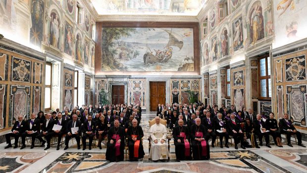 Pope-Leo-XIV-during-an-audience-with-the-Diplomatic-Corps-in-The-Vatican
