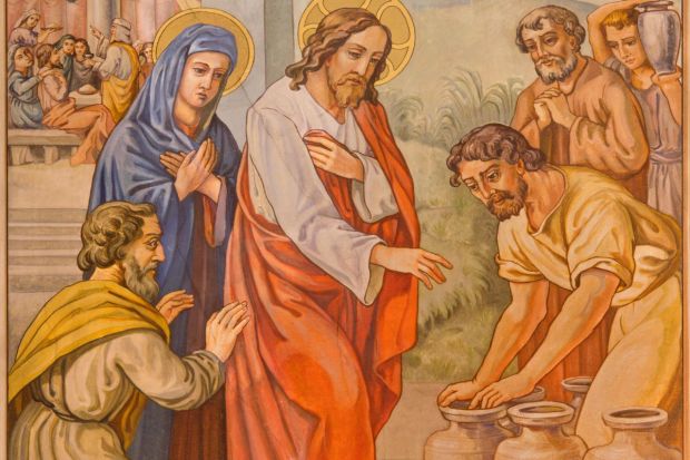 Jesus in Cana