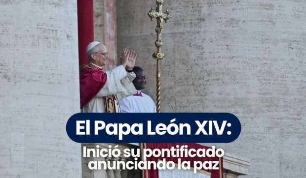 Corner Hero Image - (VIDEO) El Papa León XIV: Inició su pontificado anunciando la paz