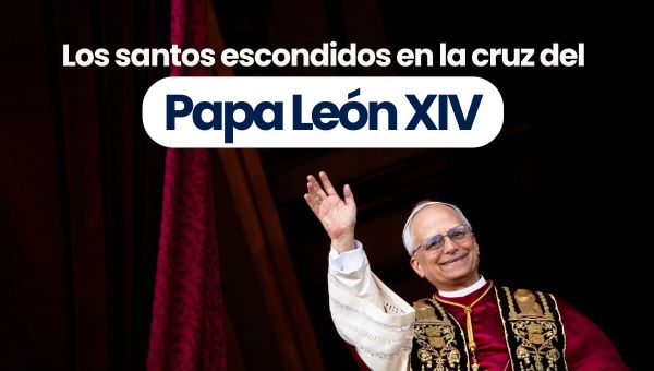 Corner Item Image - (VIDEO) Los santos escondidos en la cruz pectoral del Papa León XIV