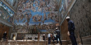 Cónclave: la Capilla Sixtina convertida en un auténtico búnker