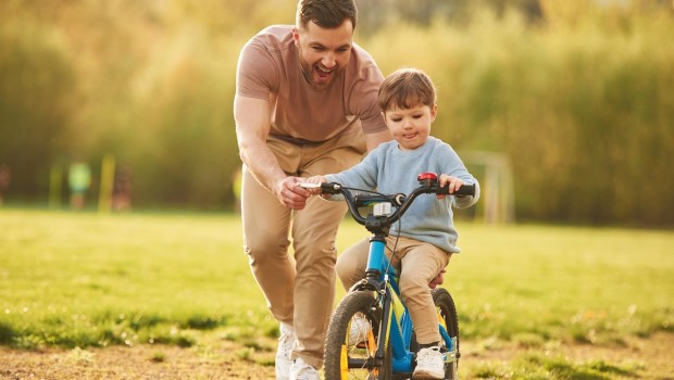 Dad and son