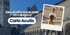 (VIDEO) Alex el niño que le pidió un milagro a Carlo Acutis
