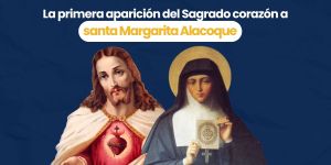 (VIDEO) La primera aparición del Sagrado Corazón a santa Margarita