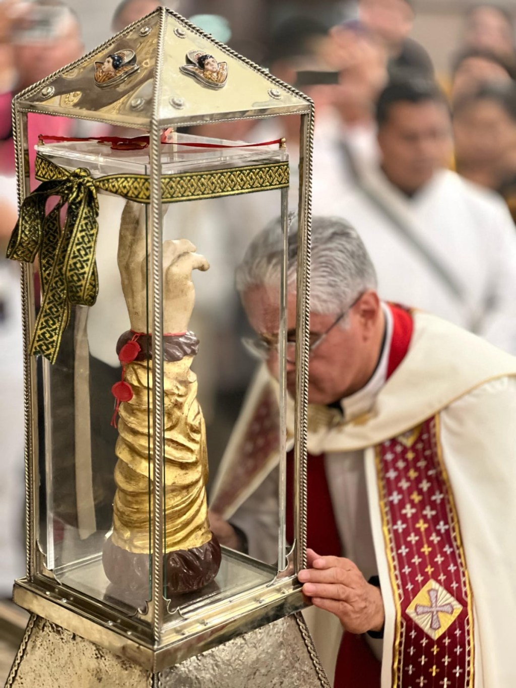 Peregrinación de la reliquia de san Judas Tadeo en México