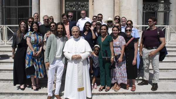 pope-leo-xiv-jonathan-roumie-chosen-vatican-media