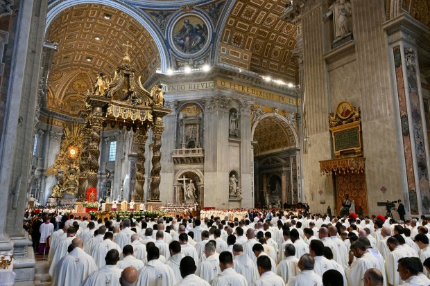 pope-leo-xiv-mass-st-peter's-basilica-jubilee-of-priests-vatican