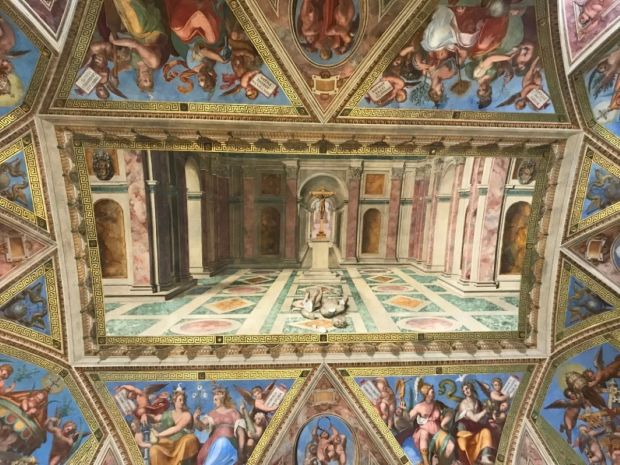 El triunfo de la religión cristiana de Tommaso Laureti