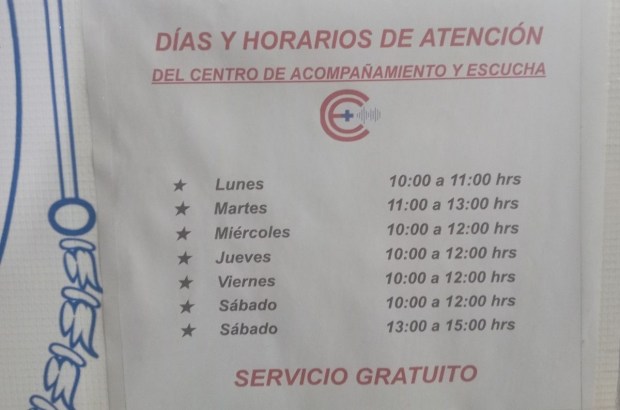 Escuchar, centro de acompañamiento, catedral metropolitana, México, obra de misericordia